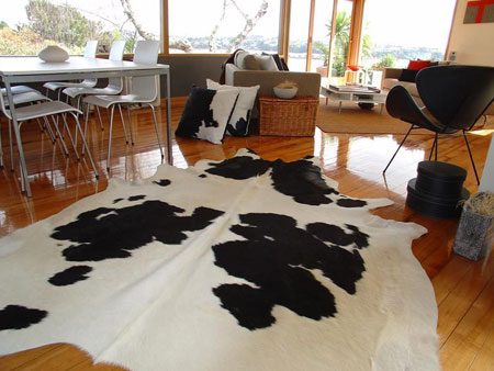 Cómo alfombra de de vaca? Como Limpiar
