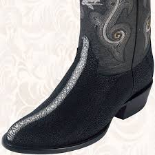 botas de piel mantarraya