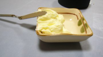 mantequilla manchas