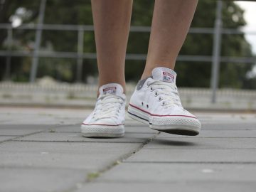 zapatillas blancas