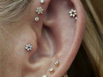 piercing en oreja
